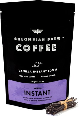 

Colombian Brew Vanilla Instant Coffee - 50g Instant Coffee 50 g(Vanilla Flavoured)