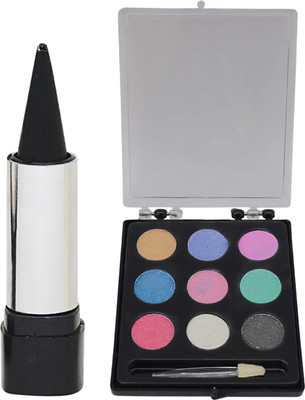 Belle SET OF 1 KAJAL + 1 EYE SHADOW(Set of 1)