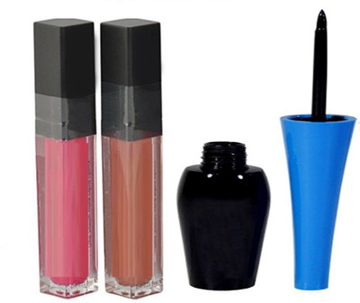 

Vedy Ultra Smooth good Lip Cream (multicolor) with eyeliner(Set of 3)