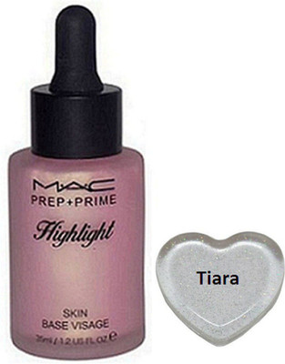 

tiara Spounge Puff , Mac Prep+Prime Highlighter(Set of 2)