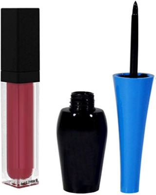 

Vedy Matte Me Liquid Lipstick (Multicolor) With Eyeliner(Set of 2)