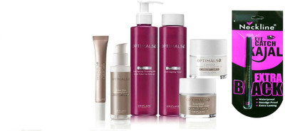 

Oriflame Sweden OPTIMALS EVEN OUT SET AND NECKLINE KAJAL(Set of 7)