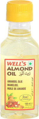 

Wells Almond Oil, Imported Almond Oil Plastic Bottle(100 ml)