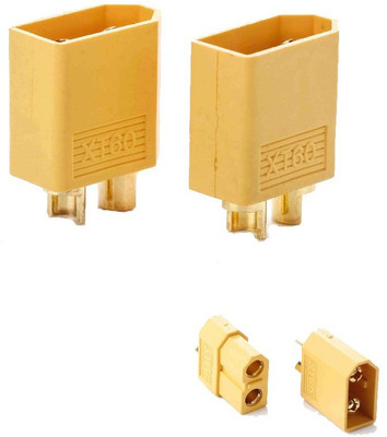 

ARDUINO M308 XT60 XT-60 Female Bullet Connectors Plugs For RC LiPo Battery Yellow Electronic Components Electronic Hobby Kit