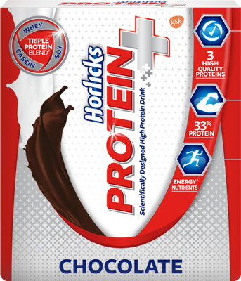 

Horlicks Protein Plus Nutrition Drink(200 g, Chocolate Flavored)