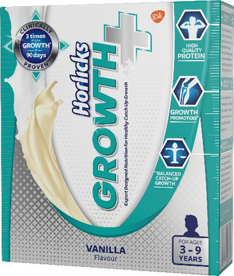 

Horlicks Growth Plus Nutrition Drink(Vanilla Flavored)