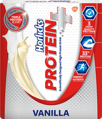 

Horlicks Protein Plus Nutrition Drink(200 g, Vanilla Flavored)