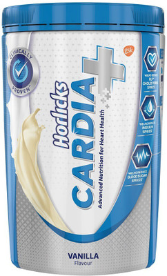 

Horlicks Cardia Plus Nutrition Drink(400 g, Vanilla Flavored)