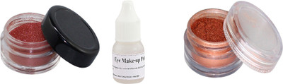 

Ear Lobe & Accessories Eye Shadow Copper 5052+Shimmer Copper Bronz Diva -67 With Glue 10 g(Copper)