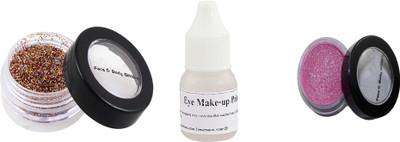 

Ear Lobe & Accessories Eye Sahdow Pink Autumn Treat 4962 +Shimmer Pink 5242 With Glue 10 g(Pink)