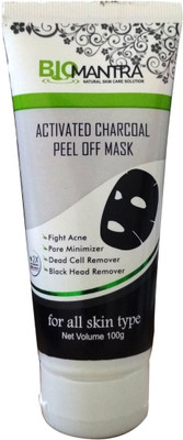 

Biomantra ACTIVATED CHARCOAL PEEL OFF MASK 100 GM(100 g)
