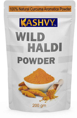Kashvy Wild Turmeric powder/ Jangli Haldi - Kasthuri Turmeric (Manjal)(200 g)