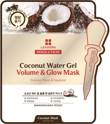 

Leaders Insolution Coconut Water Gel Volume & Glow Mask(25 ml)