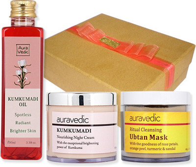 

Auravedic Complete Glow Festive Gift Set(100 ml)