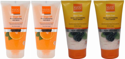 

VLCC Original Anti-Tan Skin Lightening & Orange Oil Pore Cleansing Face Wash(600 ml)