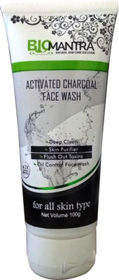 

Biomantra ACTIVATED CHARCOAL FACE WASH 100 GM Face Wash(100 g)