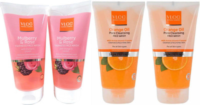 

VLCC Original Mulberry&Rose Face & Orange Oil Pore Cleansing Face Wash(600 ml)