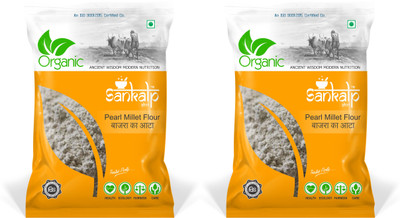 

sankalpshri Organic Millet Flour | Bajra Atta(500 g, Pack of 2)