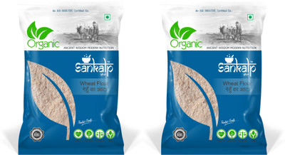 

sankalpshri Organic Wheat Flour Atta(500 g, Pack of 2)