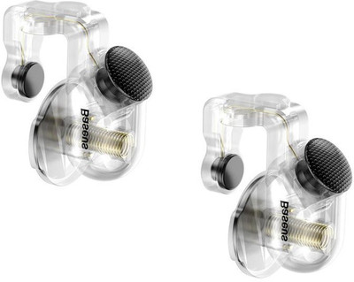 

Baseus Premium Quality Transparent Pubg Game Mobile Gaming Accessory Kit(Transparent, For Android, iOS)