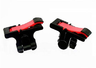 

GADGETS WRAP Mobile Phone Gamepad Gaming Trigger for pubg ROS Fire Shooter Controller Button Aim Key L1 R1 (Red) Gaming Accessory Kit(Red, For Android, iOS)