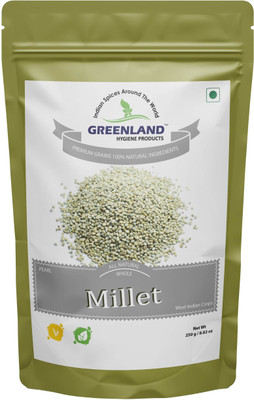 

GREENLAND HYGIENE PRODUCTS Pearl Millet / Bajra / Whole Grain / Cereal / 250gm / 8.82oz(250 g)