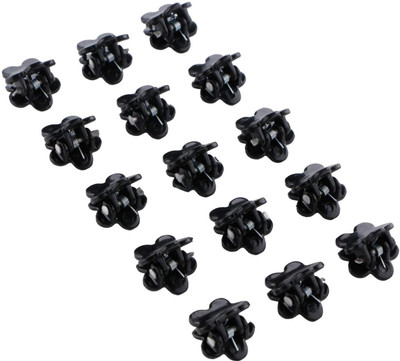 

Franck Provost (France) Mini Butterfly Claw (15 Clips) Hair Claw(Black)