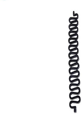 

Fully Women Lady Hair Braiding Tool Braider Roller Hook, Hair Twist Styling Braid Tool, DIY Hair Style Accessory, Pack Of 1 Hair Accessory Set(Black)