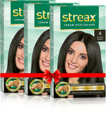 

Streax Cream Hair Colour Pack of 3 Hair Color(1)