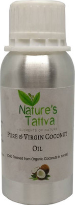 

Nature's Tattva Virgin Cold Pressed Coconut Oil, From Organic Coconut in Kerala Hair Oil(200 ml)