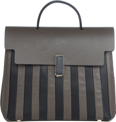 Da Milano Shoulder Bag(Black, Brown)