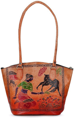 Zadell Designs Shoulder Bag(Orange)