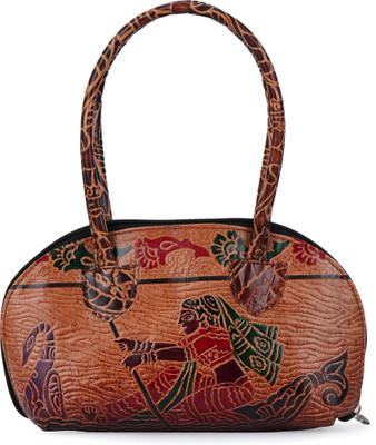 

Zadell Designs Hand-held Bag(Brown)