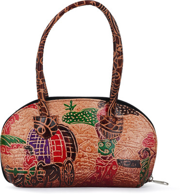 

Zadell Designs Hand-held Bag(Brown)