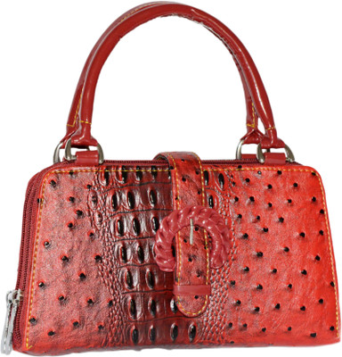 

minaar Hand-held Bag(Maroon)
