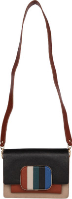 

Da Milano Shoulder Bag(Black, Blue)