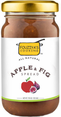 

Fouziya's Cooking 100% natural Apple Fig Spread jam 225 g