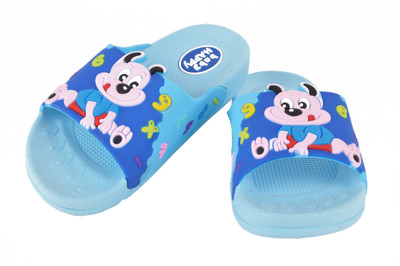 

Yellow Bee Boys Slip On Slipper Flip Flop(Light Blue