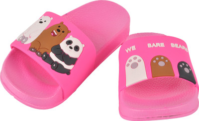 

Yellow Bee Boys Slip On Slipper Flip Flop(Pink