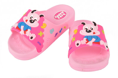 

Yellow Bee Boys Slip On Slipper Flip Flop(Pink, Light pink
