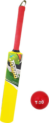 

Jaspo slog bat Size-5(Plastic bat +Wind Ball) Cricket Kit