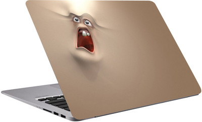 

Richerbrand Angry face Laptop Sticker 15.6 inch-laptop sticker-laptop skin sticker-60 Premium Quality,Laminated,Bubble Free,Scratchproof,Laptop Skin/Sticker/Cover for 15.6 inches/3m Vinyl Laptop Decal 15.6