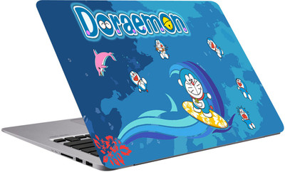 

Richerbrand Doraemon Logo Laptop Sticker 15.6 inch-laptop sticker-laptop skin sticker-100 Premium Quality,Laminated,Bubble Free,Scratchproof,Laptop Skin/Sticker/Cover for 15.6 inches/3m Vinyl Laptop Decal 15.6