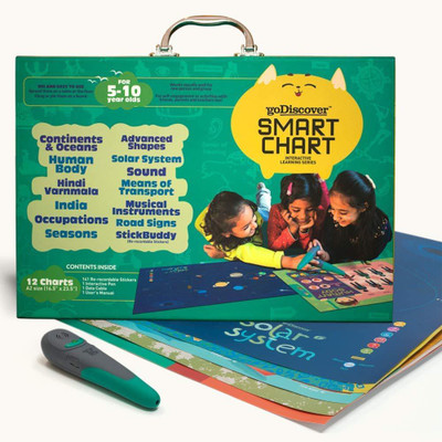 GO Discover Smart Charts Interactive Learing Series(Multicolor)