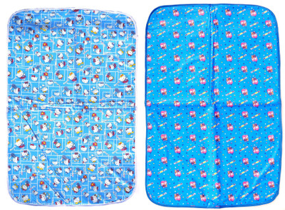 

EasyShop Plastic, Cotton, Rexin Baby Bed Protecting Mat(Multicolor