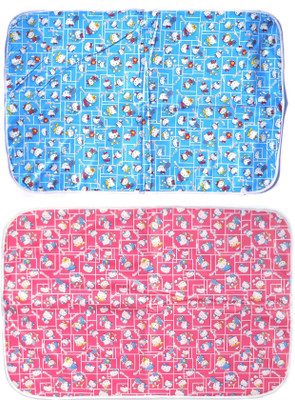 

EasyShop Plastic, Cotton, Rexin Baby Bed Protecting Mat(Multicolor