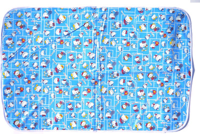 

EasyShop Rubber, Rexin Baby Bed Protecting Mat(Blue, Multicolor