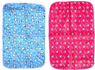 

EasyShop Plastic, Cotton, Rexin Baby Bed Protecting Mat(Multicolor