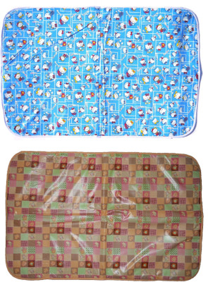

EasyShop Plastic, Cotton, Rexin Baby Bed Protecting Mat(Multicolor