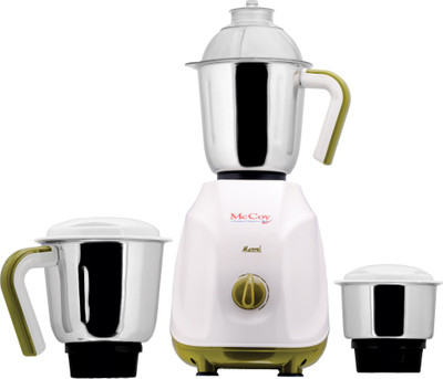 

McCoy MARVEL 750 Mixer Grinder(White, 3 Jars)